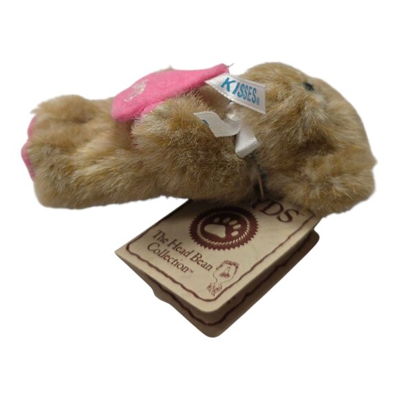 Boyds Bears Hershey Mini Mama Bearkisses Bear Head Bean Plush Ornament 4" - Picture 7 of 8